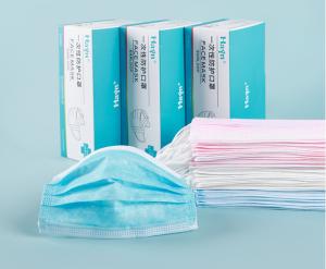 China Custom Disposable Non Woven 3 Ply Surgical Medical Face Mask For The Corona Virus wholesale