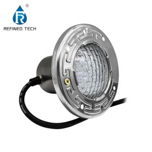China Multicolor Stainless Steel LED SPA Light , 120V RGB LED Pool Light Bulb wholesale