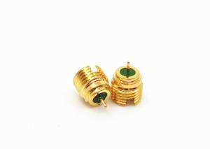 China Male Crimp Straight SMPM RF Connector Mini SMP With Glass Bean 50Ω Impedance wholesale