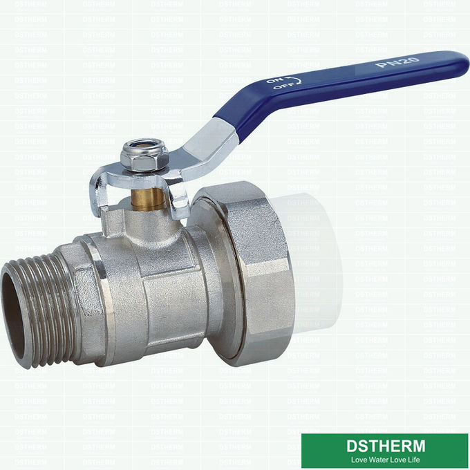 Ppr Male  Union Ball Valve High Pressure Strong Quality Water Flow Control 0