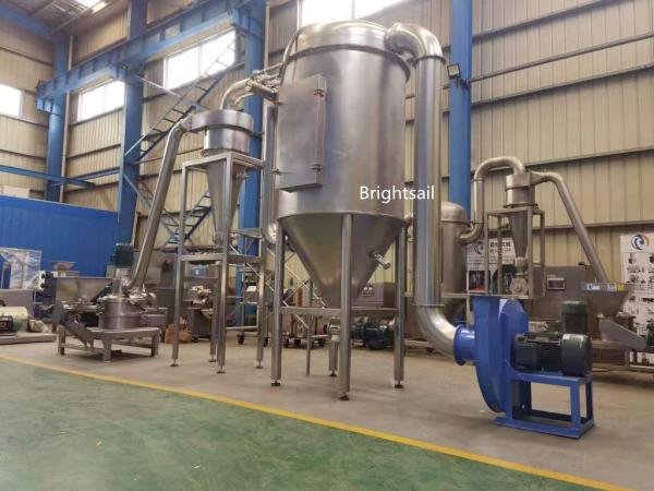 Stainless Steel Zinc Stearate Air Classifier Mill Chemical pulverizer machine