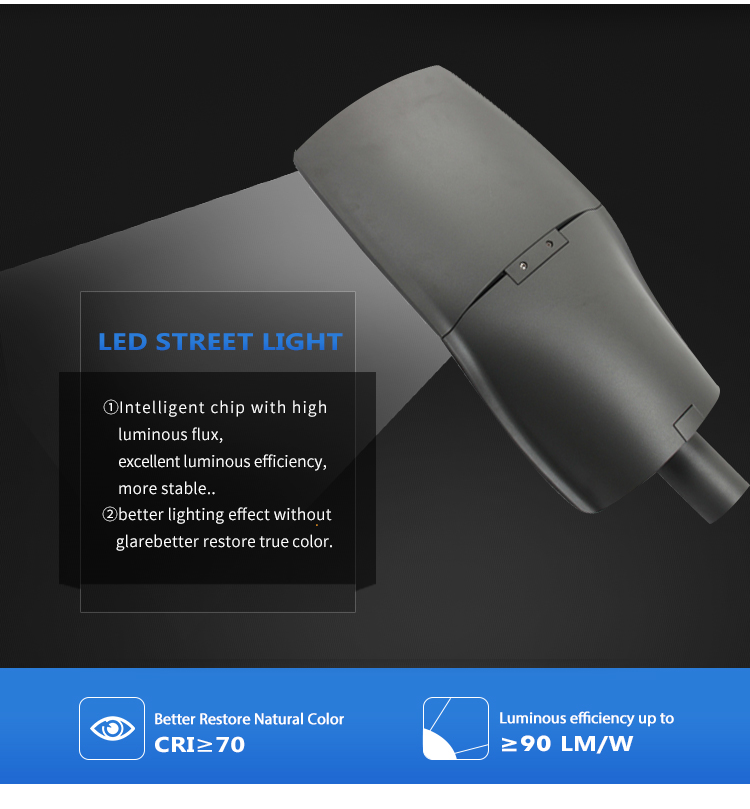 Outdoor Waterproof IP65 LED Street Light Road Light 20w 30w 50w 100w 150w 180w 200w