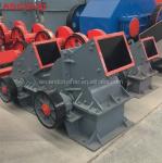 Rotary Hammer Crushing Concrete Calcite Gravel PC 1000x1000 Mining Crusher