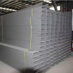 China Heavy Duty Wall Mounted Silver Steel Wire Trough Cable Tray Customizable Height wholesale