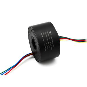 China 6 Circuits 240VAC 10A 300rpm Through Hole Slip Ring wholesale