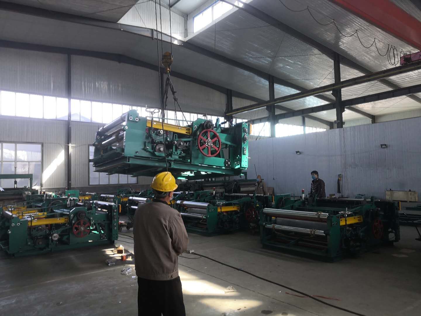 Long Life Stainless Steel Wire Mesh Weaving Machine For Filter Screen