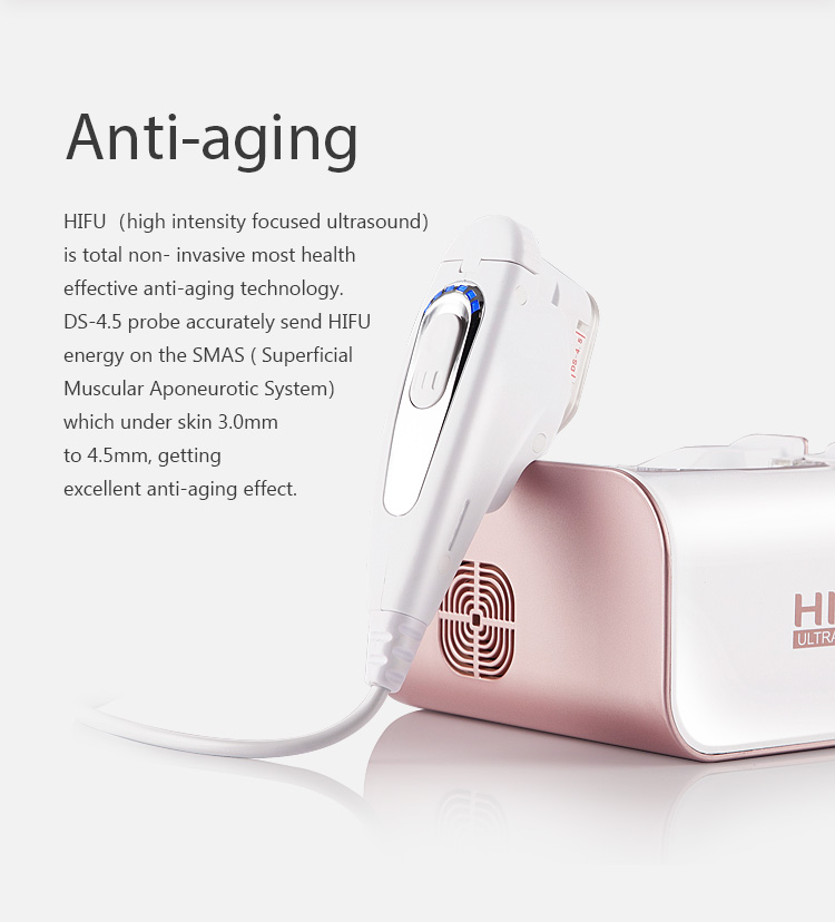 Professional Ultra Mini Face Lift Beauty Machine With Led To Anti Wrinkle Hiuf Rf Machine
