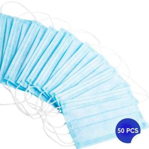 China Custom 3 Ply Face Mask Surgical Anti Allergic Materials Sanitary Packaging wholesale