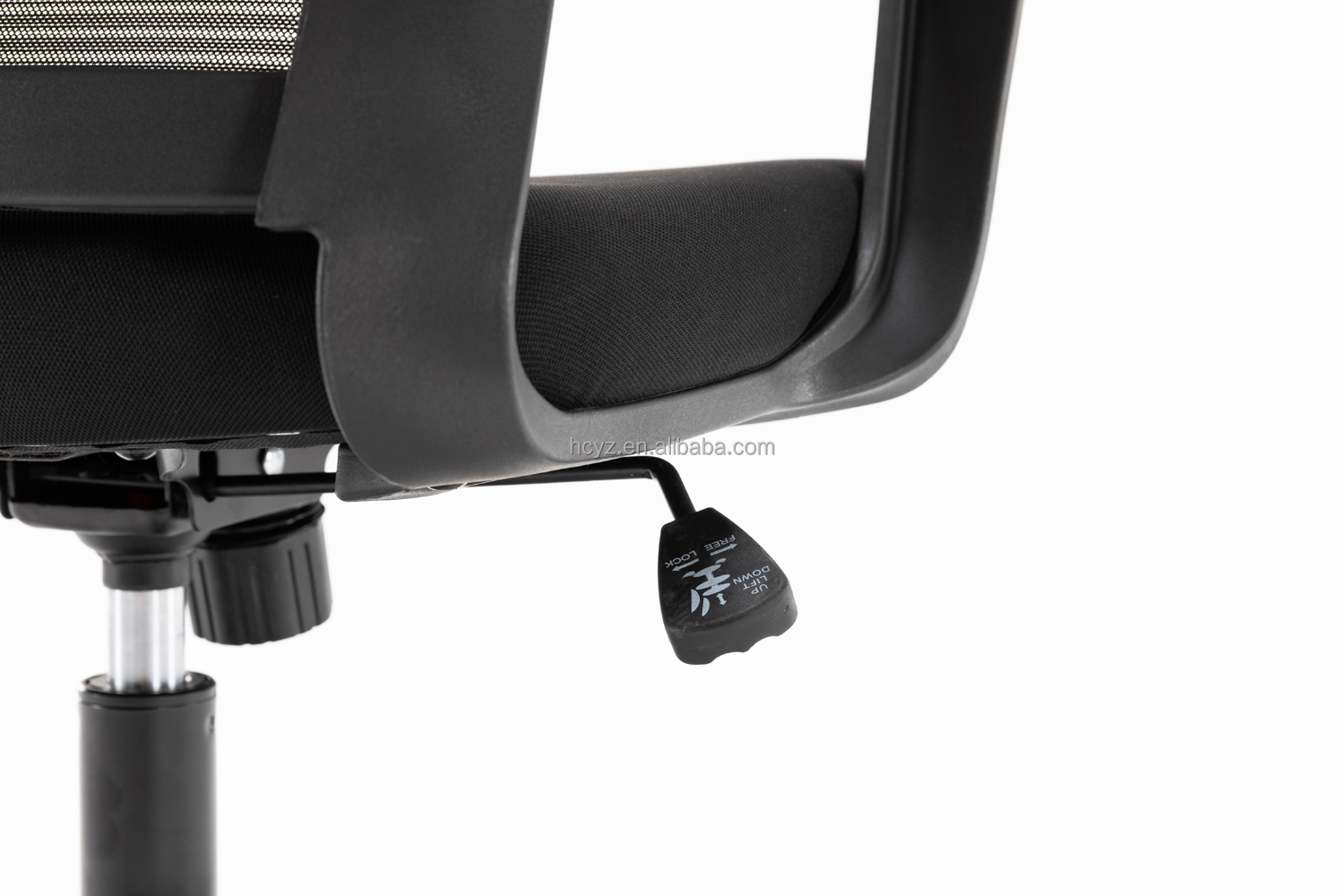 Design High Back Office Ergonomic Chair with Adjustable Backrest and Armrest from Anji