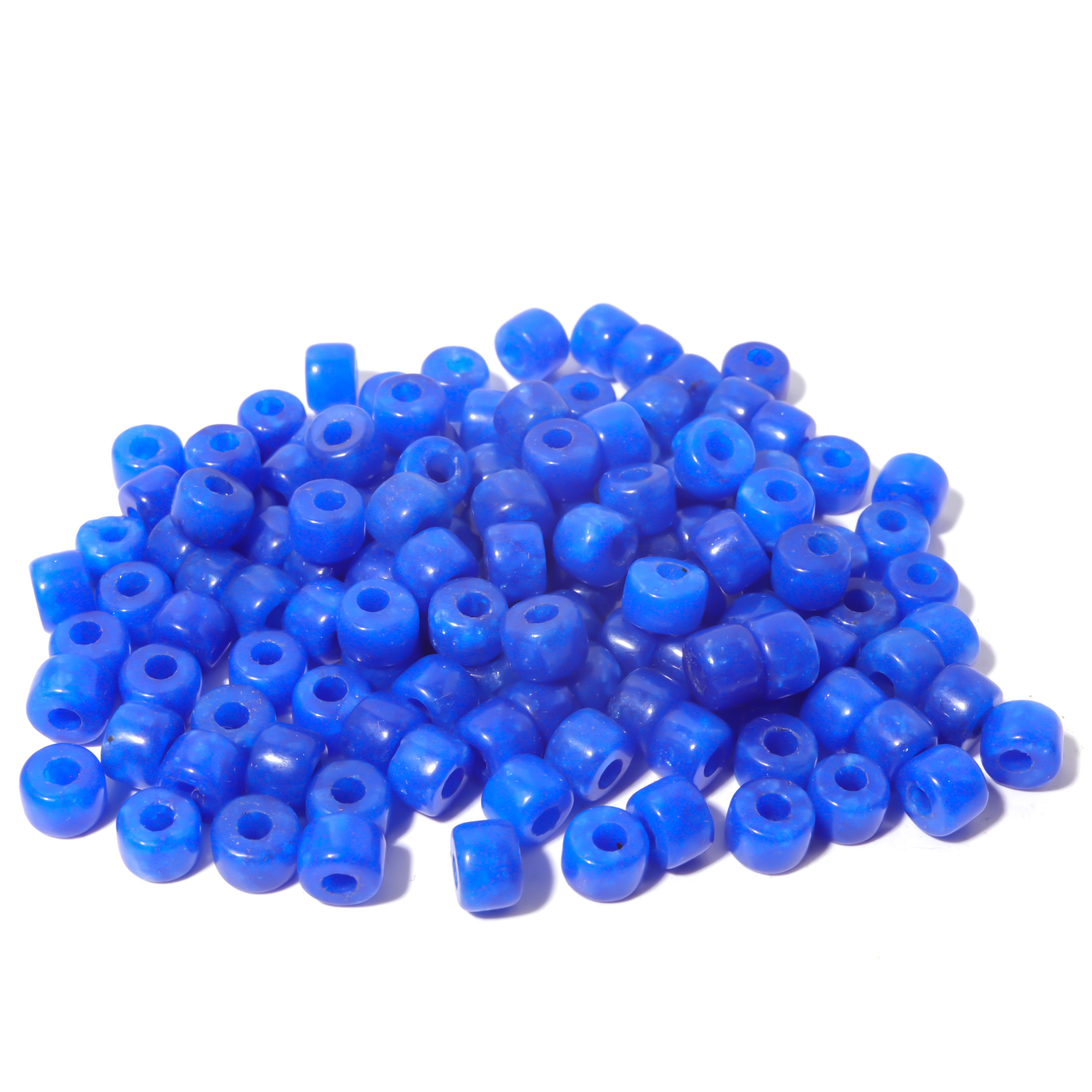 100 Colors Gemstone Forte Beads 6*8mm*2.0 Holes DIY Patterns With Rope