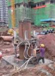 Iso 9001 Pile Foundation Hydraulic Casing Extractor Equipment Constructional