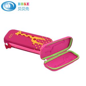 China Coloring Durable EVA Pencil Case Zipper Closure For Schoolgirl , Eco - Friendly wholesale