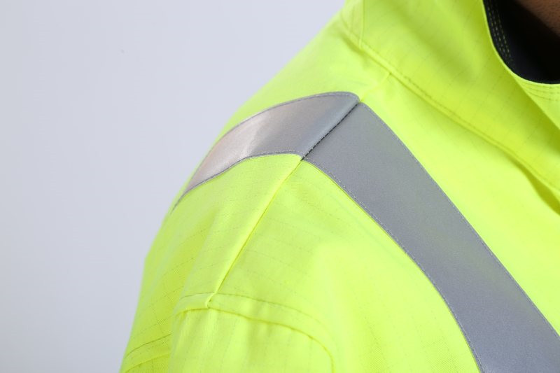 EN20471 Hi Vis Work Jackets , 290gsm Fluorescent Work Jackets
