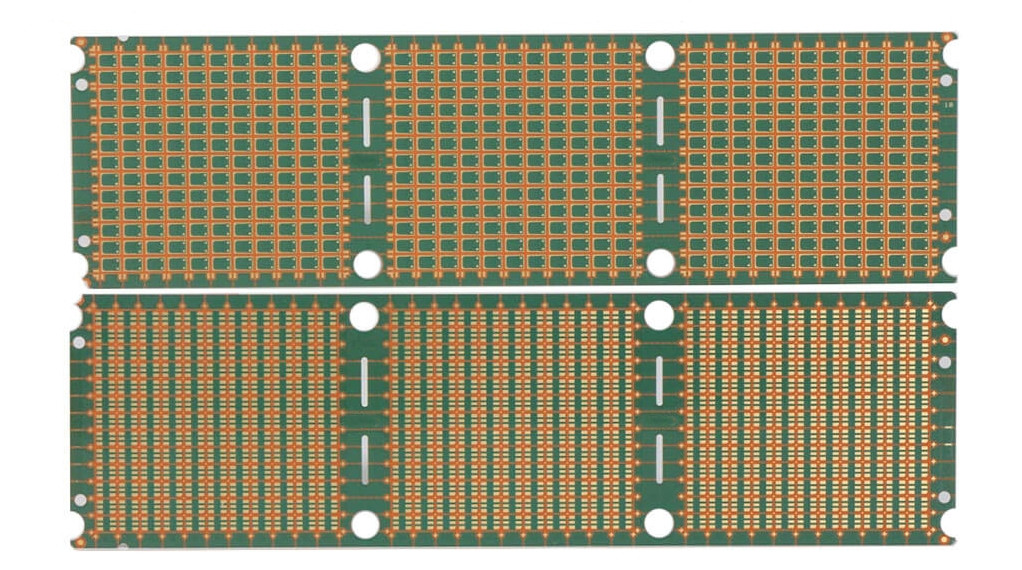 Multilayer Rigid IC Substrate PCB Board Fingerprint Card Soft Gold Hard Gold