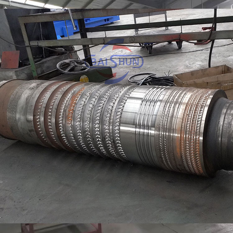 Large Size Roller Grooving CNC Roll Rib Cutting And Marking Machine