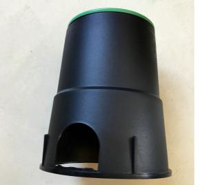 Irrigation Junction Valves Box  Rectangular Sprinkler Access Box  Black