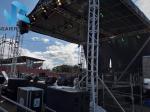 Welded Aluminum Flat Roof Truss In Concert For Large Scale Performance