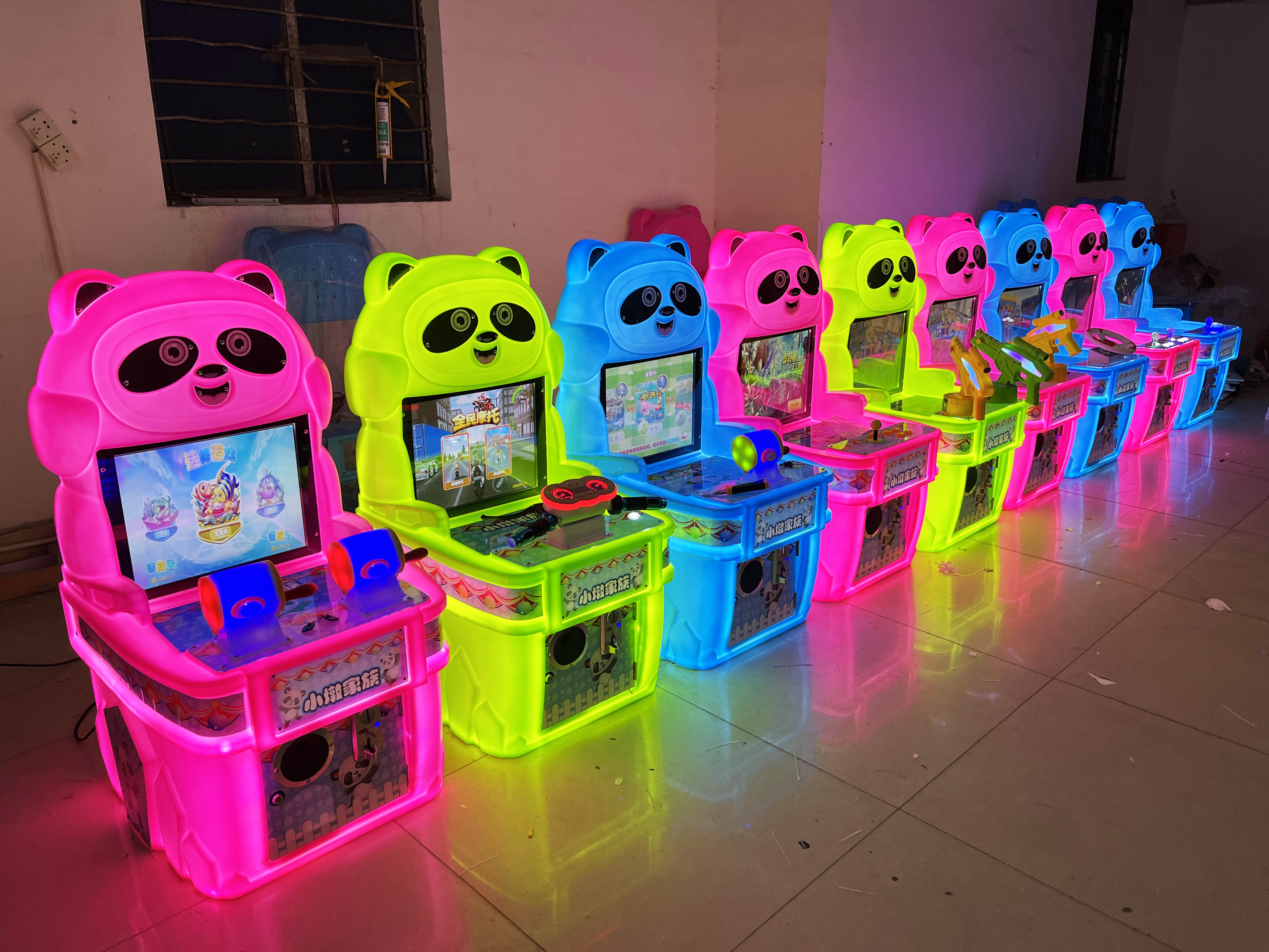 Dreamland 2023 New Arrivals Children Panda Kids Game Machine For Indoor Amusement Park