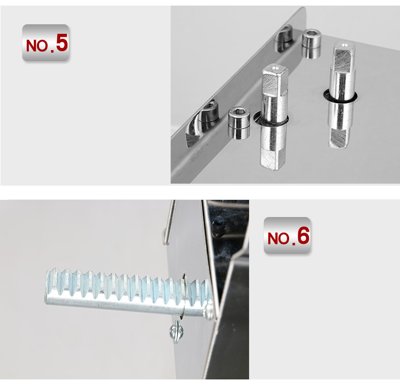 Stainless Steel Horizontal Sausage Filler Sausage Stuffing Machine 65 * 22 * 18cm