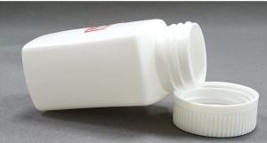 China Square Medical Grade Plastic Containers , 120g Hdpe Empty Plastic Bottles wholesale