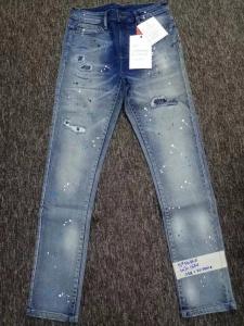 China factory manufacturer custom logo wholesale stretch denim pants fashion high quality slim fit men's trend casual jeans 39 wholesale