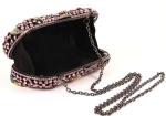 Round Shape Diamond Evening Bag , Famale Rainbow Evening Party Purse