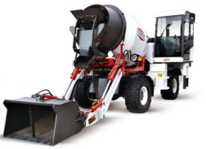 China Italy Design Competitive Price 1.5m3 Discharing Mobile Diesel Concrere Batching Mixer wholesale