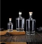Glass Products Body Material Glass Wine Vodka Glass Bottle 500 ml 750 ML