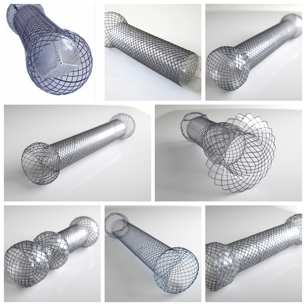 Nitinol Expandable Bronchus Stent With Delivery System of Nitinol stent