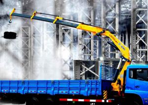 China Durable XCMG Folding Boom Truck Mounted Crane 10T For City Construction wholesale