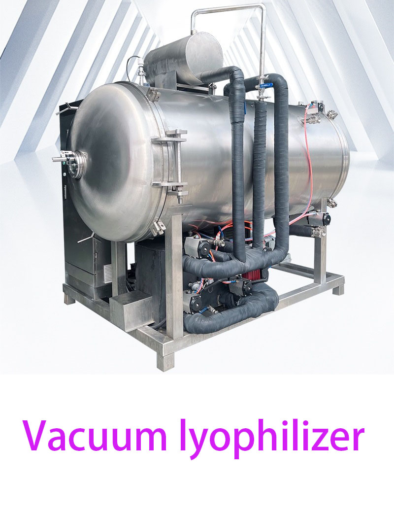 Stainless Steel Vacuum Freeze Drying Machine Automatic Quick Freezing Lyophilization