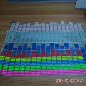 China custom el car sticker, flashing car sticker, different size sticker for car wholesale