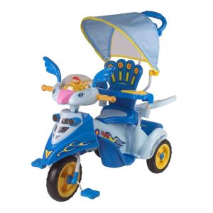 China Three Wheels Fashion Baby Tricycles , Blue Tricycle For Toddlers wholesale