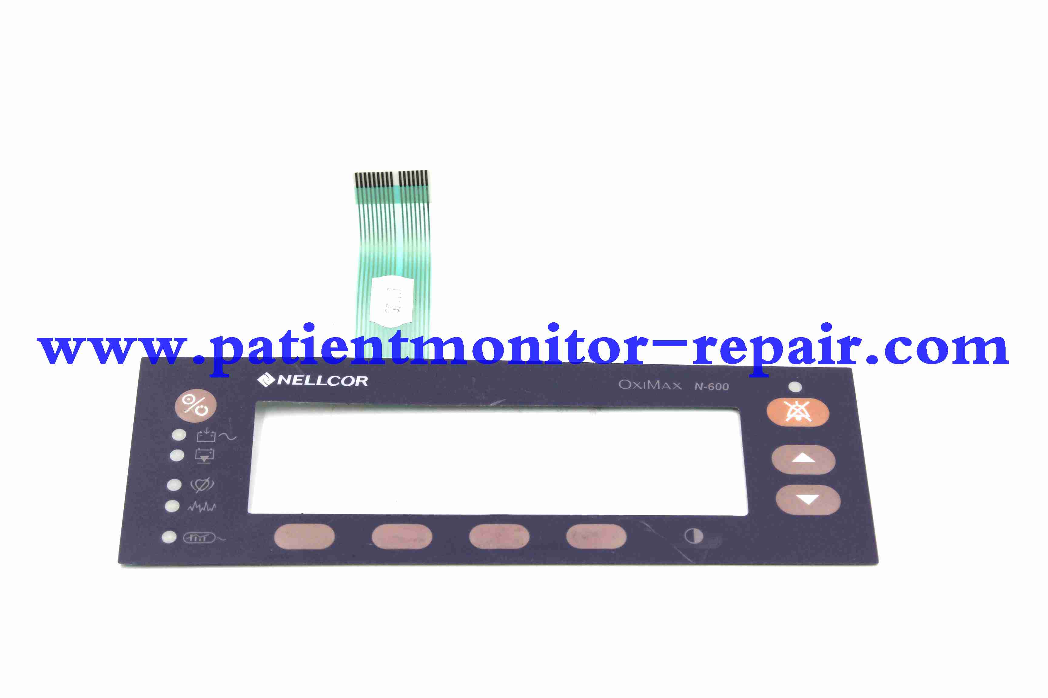 Covidien N-600 oximeter keypress panel 