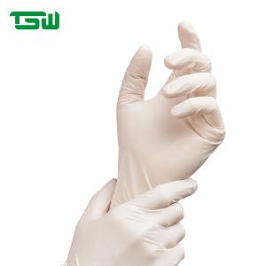 China Single Use 5.5G 240mm Latex Disposable Examination Gloves wholesale