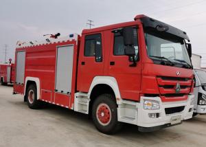China Sinotruk HOWO 4X2 6 Wheels 266HP 8CBM Fire Fighting Truck wholesale
