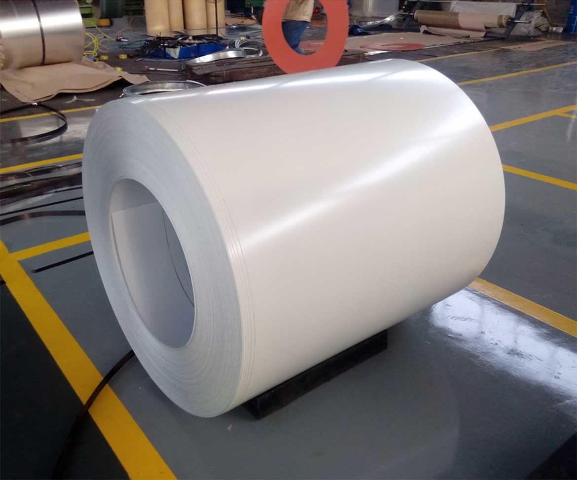 Bare White Color Prepainted Galvalume Steel Coil