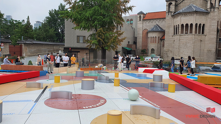 Comprehensive Solution for Outdoor Children's Playground Construction 1 Color Print Method