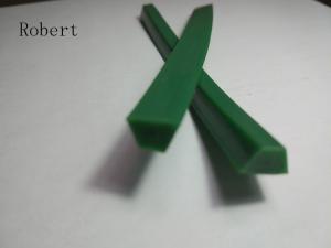 China Green Color Polyurethane Guiding Belt Outstanding Abrasion Resistance wholesale