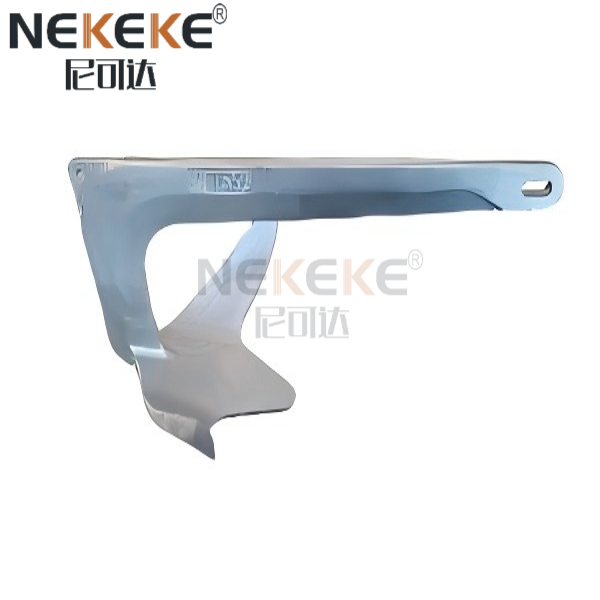 316 Stainless Steel Bruce Anchor For Marine , Galvanized Boat Bruce Anchor