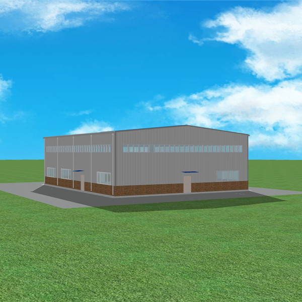Prefabricated Steel Structure Workshop Industrial Frame Building