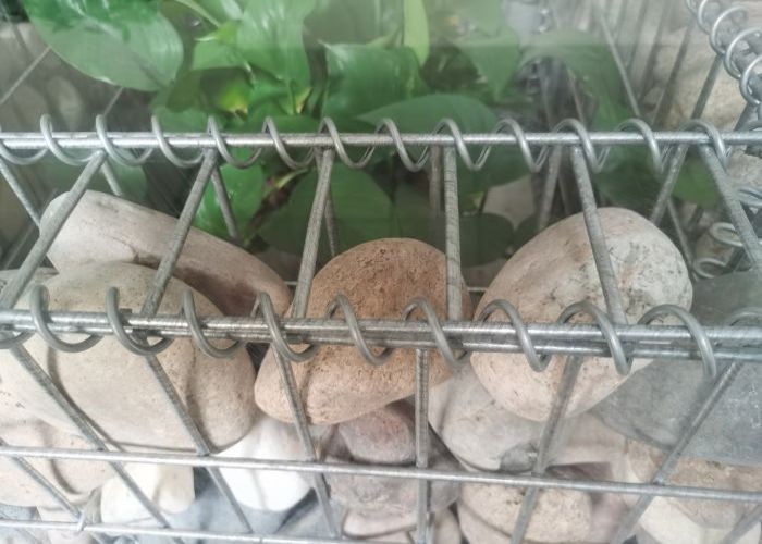 50mmx50mm Mesh Size Welded Mesh Gabions Customized Gabion Basket Welded Gabion