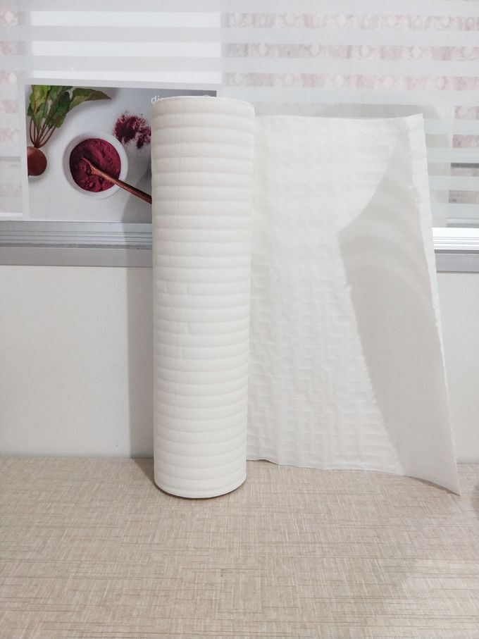 Virgin Wood Pulp Super Absorbent Paper Towels Roll For Kitchen