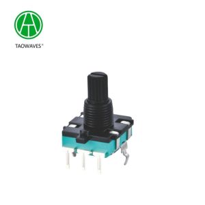 China Dual Rotary Encoder with Ec11 Housing and Push Switch wholesale