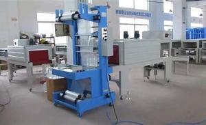 China PLC Driven Shampoo Bottle Shrink Film Packaging Machine wholesale
