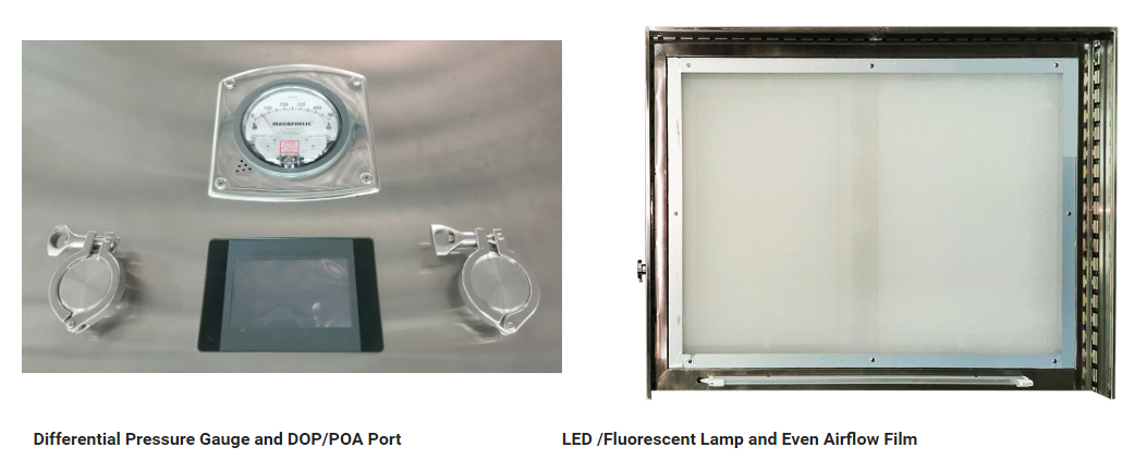 Laboratory Iso 5 Horizontal Laminar Air Flow Hood Laf With Pre Filter Hepa Filter