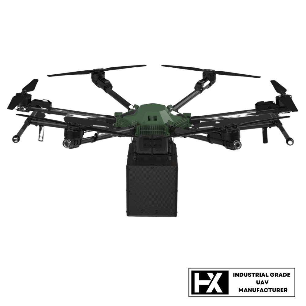 10x Zoom Camera 15KM Industrial Drones Foldable Long Range Heavy Lift Drone HXF600