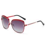 BSCI 145MM Women Polarized Vintage Big Frame Sunglasses Ladies Shades