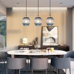 LED Pendant Lights Glass Living Room Light Fixture Dining Room Kitchen Hanging