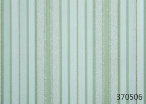 China PVC Popular Floral Low Price Wallpaper , Bedroom Striped Wallpaper 0.53*10M size wholesale